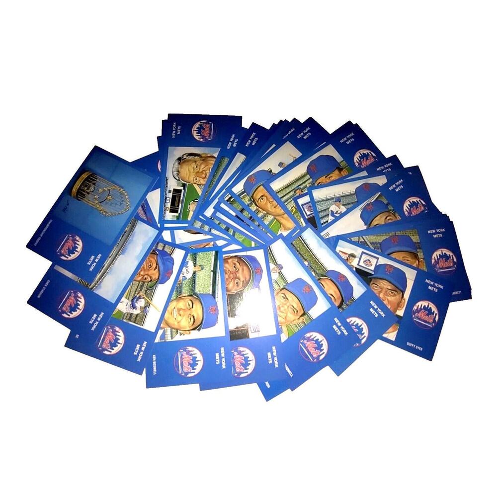 1969 NY Mets Baseball Trade Post Cards Rini 36 Tom Seaver Nolan Ryan New York